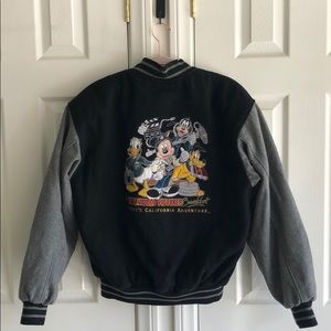 vintage disney mickey varsity jacket